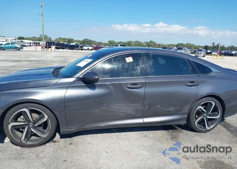 2019 Honda Accord Sport из США, поврежденный, VIN 1HGCV1F34KA080469